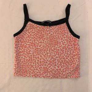 Brandy Melville cheetah tank